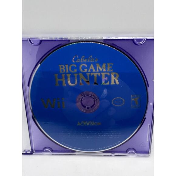Cabela's Big Game Hunter (Nintendo Wii, 2007) DISC ONLY - Tested - Picture 2 of 5
